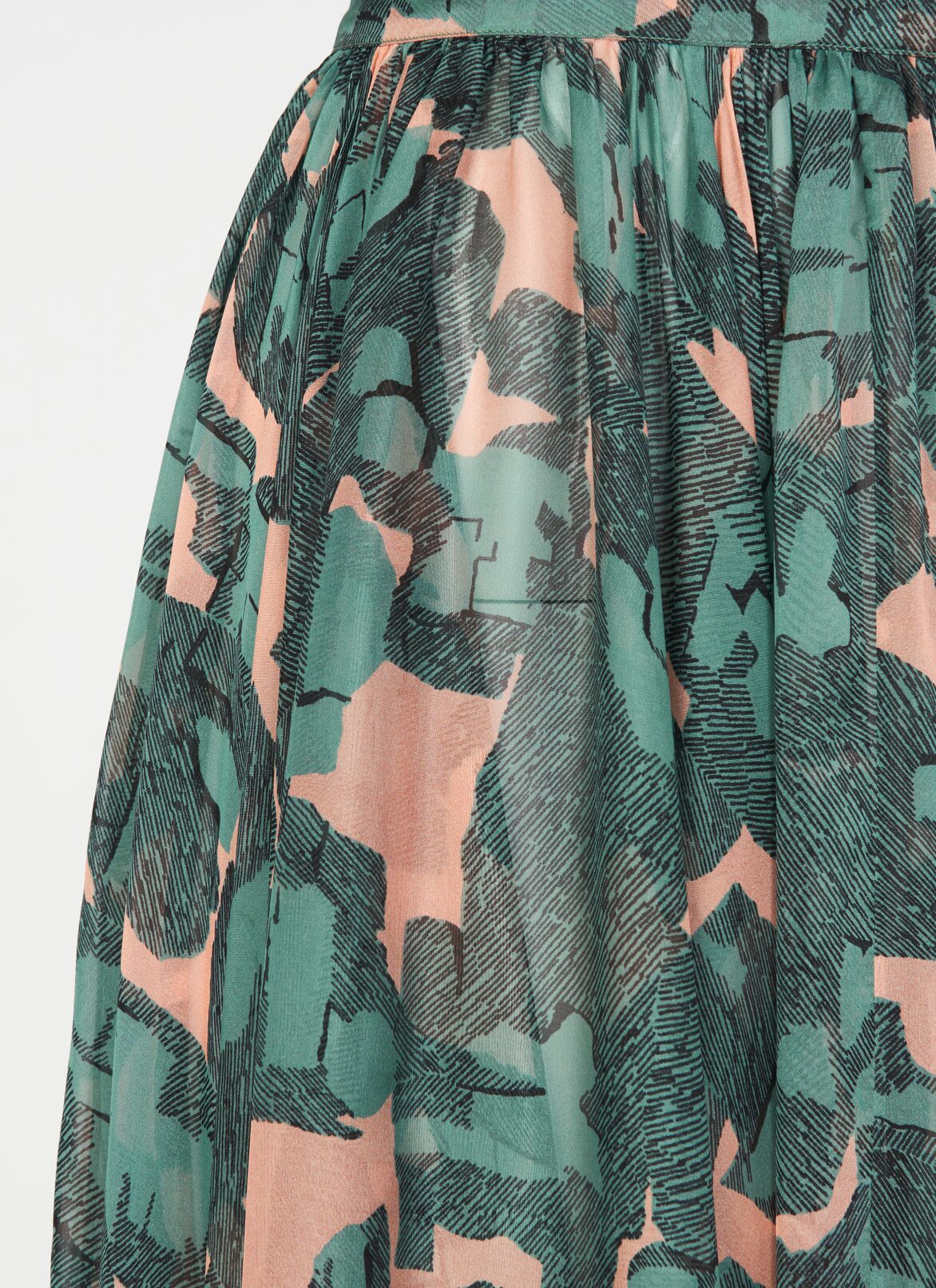 Skirts ALAÏA WHITE/GREEN SKIRTS